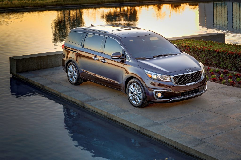 The 2015 Kia Carnival. The 2015 Kia Carnival.